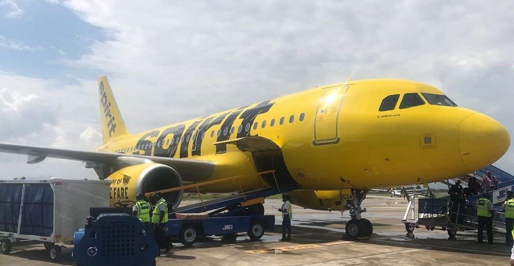 Spirit Airlines Terminal at Cancun Airport